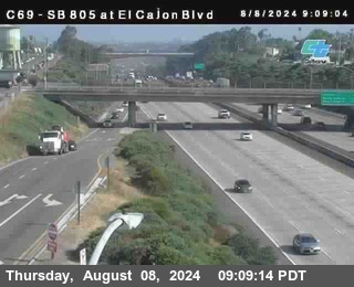 SB 805 at El Cajon Blvd (On Ramp)