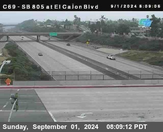 SB 805 at El Cajon Blvd (On Ramp)