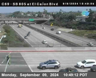 SB 805 at El Cajon Blvd (On Ramp)