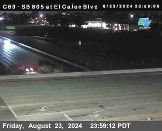 SB 805 at El Cajon Blvd (On Ramp)