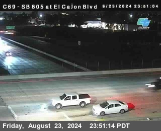 SB 805 at El Cajon Blvd (On Ramp)