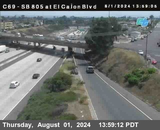 SB 805 at El Cajon Blvd (On Ramp)