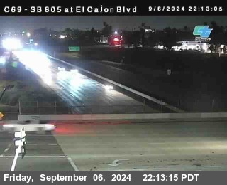 SB 805 at El Cajon Blvd (On Ramp)