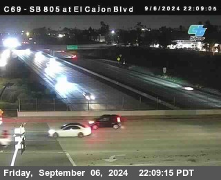 SB 805 at El Cajon Blvd (On Ramp)