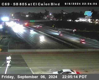 SB 805 at El Cajon Blvd (On Ramp)