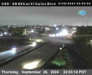 SB 805 at El Cajon Blvd (On Ramp)