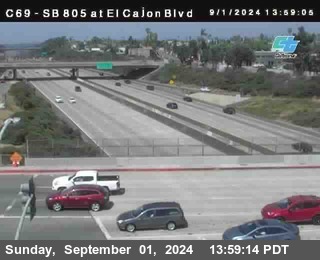 SB 805 at El Cajon Blvd (On Ramp)