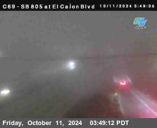 SB 805 at El Cajon Blvd (On Ramp)