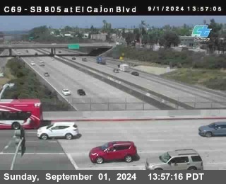 SB 805 at El Cajon Blvd (On Ramp)