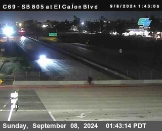 SB 805 at El Cajon Blvd (On Ramp)