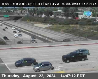 SB 805 at El Cajon Blvd (On Ramp)