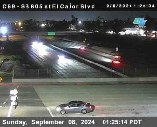 SB 805 at El Cajon Blvd (On Ramp)