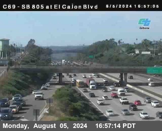 SB 805 at El Cajon Blvd (On Ramp)