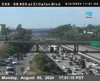 SB 805 at El Cajon Blvd (On Ramp)