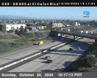 SB 805 at El Cajon Blvd (On Ramp)