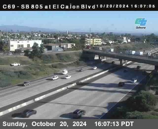 SB 805 at El Cajon Blvd (On Ramp)