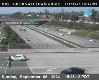 SB 805 at El Cajon Blvd (On Ramp)