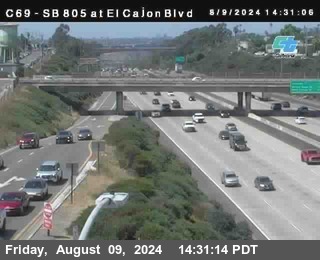 SB 805 at El Cajon Blvd (On Ramp)