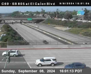 SB 805 at El Cajon Blvd (On Ramp)