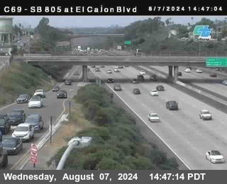 SB 805 at El Cajon Blvd (On Ramp)