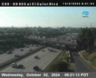 SB 805 at El Cajon Blvd (On Ramp)