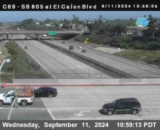 SB 805 at El Cajon Blvd (On Ramp)