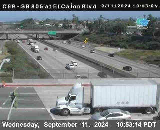 SB 805 at El Cajon Blvd (On Ramp)