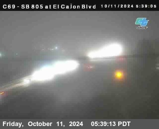 SB 805 at El Cajon Blvd (On Ramp)