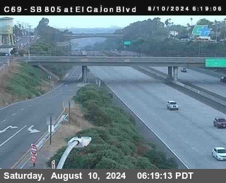 SB 805 at El Cajon Blvd (On Ramp)