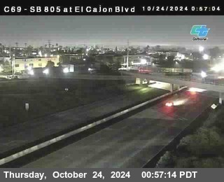 SB 805 at El Cajon Blvd (On Ramp)