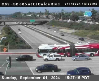 SB 805 at El Cajon Blvd (On Ramp)