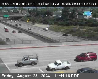 SB 805 at El Cajon Blvd (On Ramp)