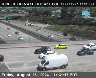 SB 805 at El Cajon Blvd (On Ramp)