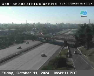 SB 805 at El Cajon Blvd (On Ramp)