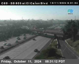 SB 805 at El Cajon Blvd (On Ramp)