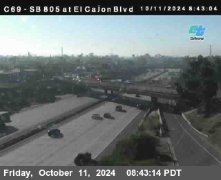 SB 805 at El Cajon Blvd (On Ramp)