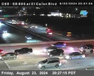 SB 805 at El Cajon Blvd (On Ramp)