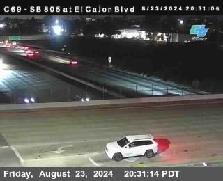 SB 805 at El Cajon Blvd (On Ramp)