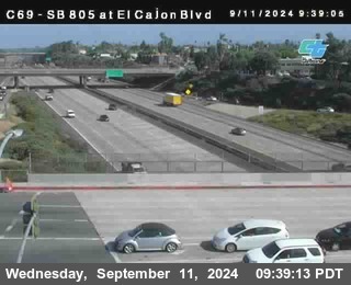 SB 805 at El Cajon Blvd (On Ramp)