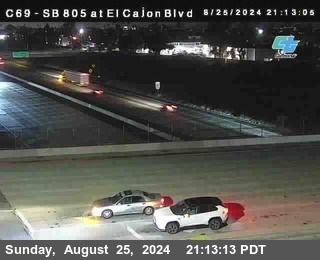 SB 805 at El Cajon Blvd (On Ramp)