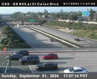 SB 805 at El Cajon Blvd (On Ramp)