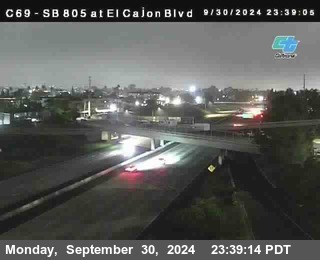 SB 805 at El Cajon Blvd (On Ramp)