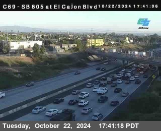 SB 805 at El Cajon Blvd (On Ramp)