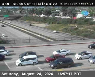 SB 805 at El Cajon Blvd (On Ramp)