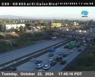 SB 805 at El Cajon Blvd (On Ramp)