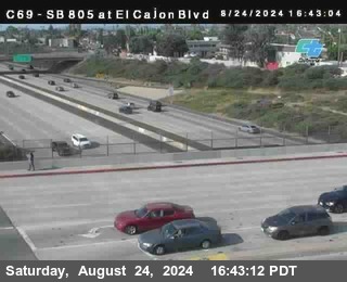 SB 805 at El Cajon Blvd (On Ramp)