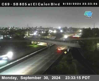 SB 805 at El Cajon Blvd (On Ramp)