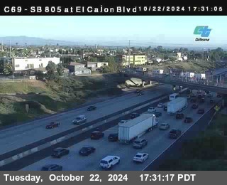 SB 805 at El Cajon Blvd (On Ramp)