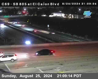 SB 805 at El Cajon Blvd (On Ramp)