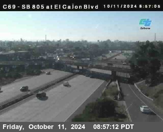 SB 805 at El Cajon Blvd (On Ramp)